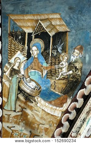 Old Fresco And Painting