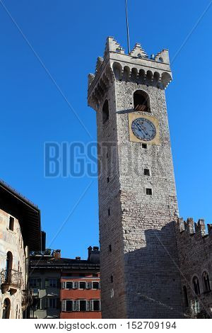 Duomo Square In Trento, Italy