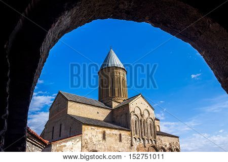 Panorama View Of Alaverdi Monastery - Georgian Eastern Orthodox Monastery In Kakhetia Region In East