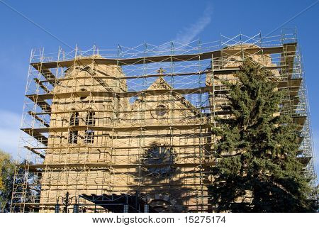 Katedra St. Francis, Santa Fe w Nowym Meksyku, nas, Stany Zjednoczone Ameryki.