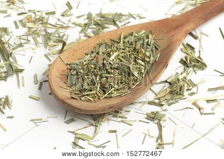 Lemon Grass. Cymbopogon citratus. Capim Limao Santo. Dried Herb for Tea