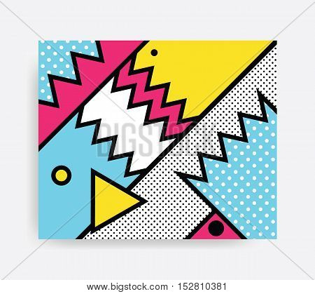 Colorful Pop Art Pattern
