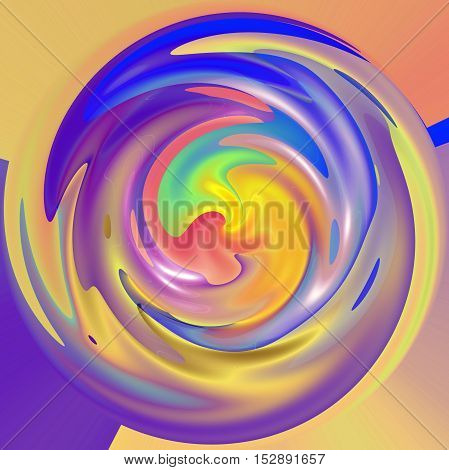 Abstract coloring background of the pastels gradient with visual lighting,wave,shear and poolar coordinates effects