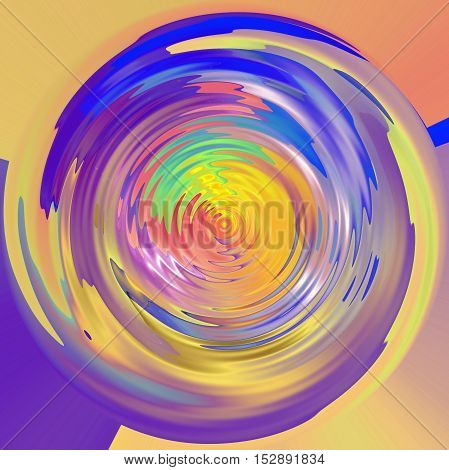 Abstract coloring background of the pastels gradient with visual lighting,wave,shear,poolar coordinates and zigzag effects