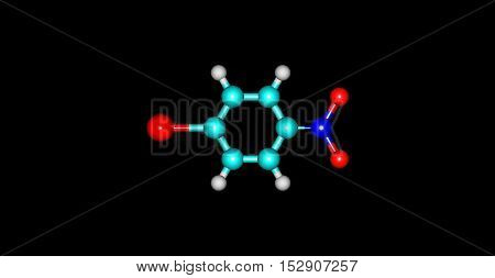 4-Iodo-1-nitrobenzene is an important raw material and intermediate used in organic synthesis pharmaceuticals agrochemicals and dyestuff fields. 3d illustration