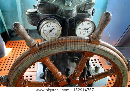 Room Of War Ship Control