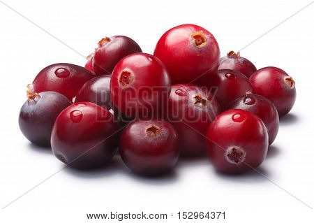Pile Of Wild Cranberries, Clipping Paths
