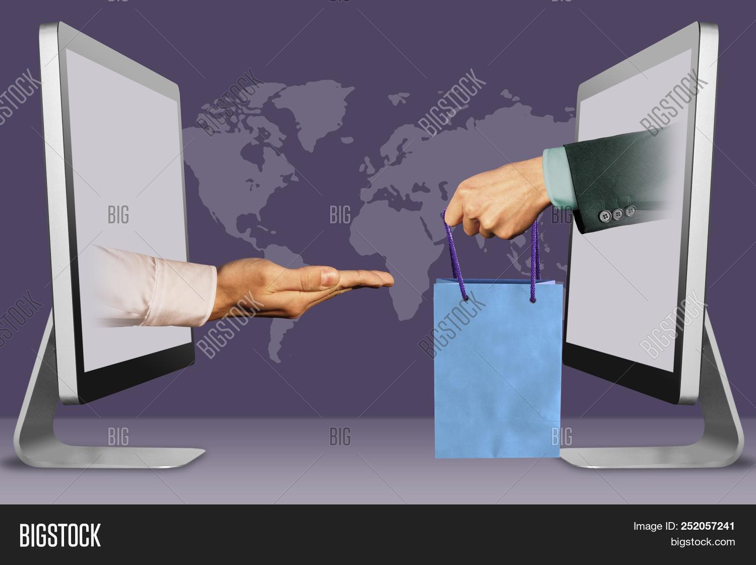 Online Shop Delivery Image & Photo (Free Trial) Bigstock