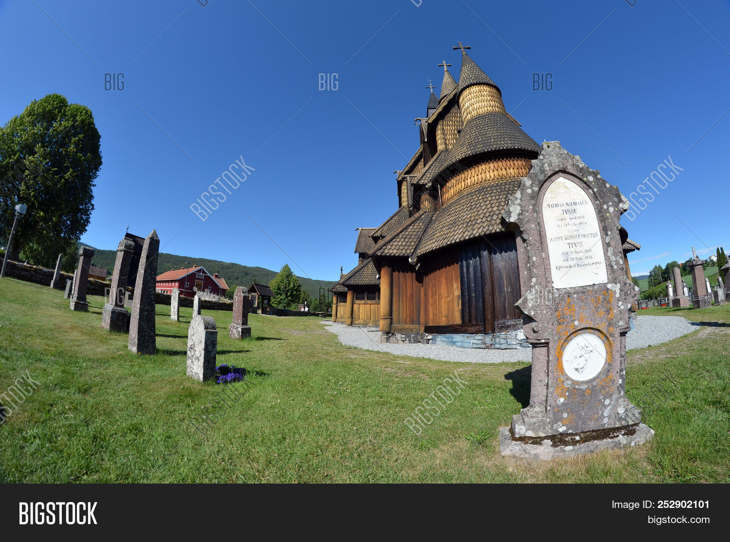 Heddal Stave Church, Image & Photo (Free Trial) Bigstock