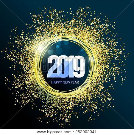 Happy New Year 2019. Chienese New Year, Year Of The Pig