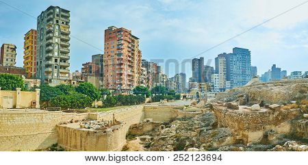 Landmarks Of Karmouz District, Alexandria, Egypt