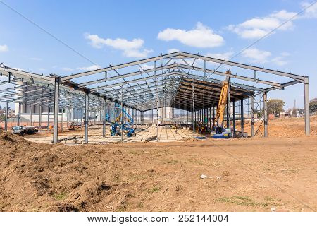 New Factory Steel Structure Construction
