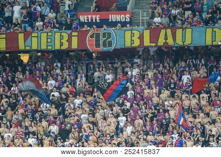 Uefa Champions League Match Between Paok Vs Basel Played At St. Jakob-park Stadium