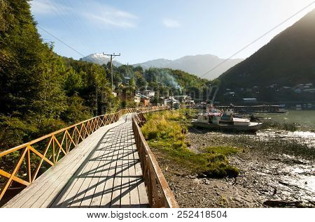 Remote Caleta Tortel Village - Southern Chile