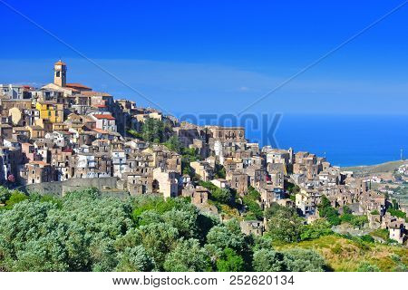 The Village Of Badolato, Calabria, Italy
