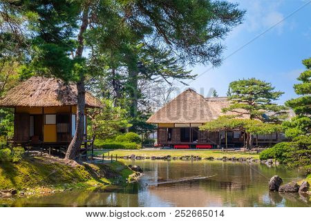 Tokyo, Japan - April 19 2018: Oyakuen Medicinal Herb Garden First Established In The 1380s, There Ar