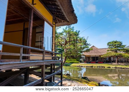 Tokyo, Japan - April 19 2018: Oyakuen Medicinal Herb Garden First Established In The 1380s, There Ar