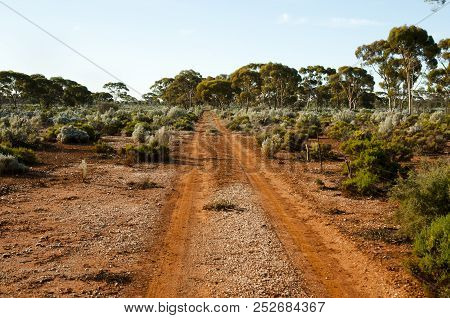 Off Road Track In The Outback - Western Australia
