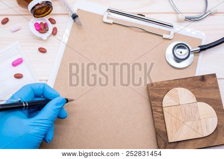 Loving And Take Care Of Yourself Then Check Your Body And Heart Condition With Doctor For Wellness H