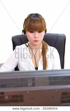 女性作業のビジネス