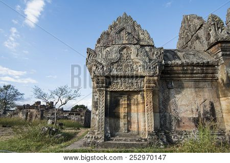 Cambodia Sra Em Prasat Preah Vihear Khmer Temple