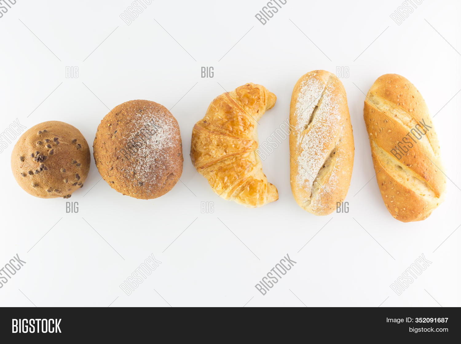 Different Kinds Bread Image & Photo (Free Trial) | Bigstock