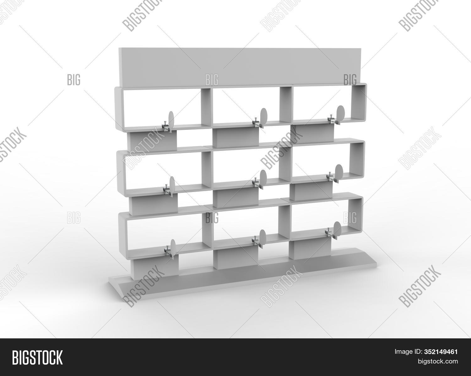 Empty Shelves Shelf Image Photo Free Trial Bigstock
