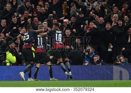LONDON, ENGLAND. 19 FEBRUARY 2020. Forward Timo Werner Of Leipzig celebrates scoring a goal during the UEFA Champions League match between Tottenham Hotspur and RB Leipzig