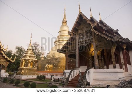 Thailand Chiang Mai Wat Phra Singh