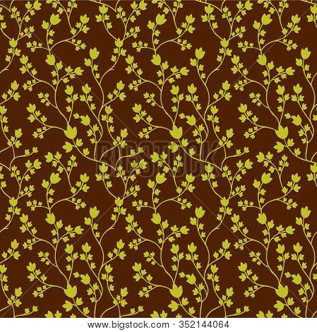 Seamless Pattern Floral Design
