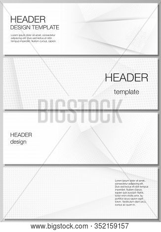 Layout Design Header Footer Vector Layout Headers Vector & Photo (Free Trial) | Bigstock