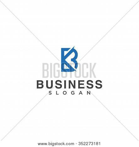 Letter K B Bk Design Inspiration Vector Stock Illustration