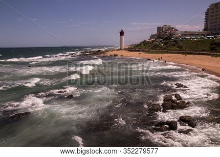 View Of Umhlanga Lighthouse From Shallows