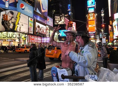 Naked Cowboy Times Square Images, Illustrations & Vectors (Free) - Bigstock