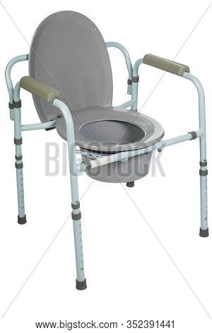 Toilet Chair For Rehabilitation In Postoperative Period, The Elderly, As Well As Patients Who Have D