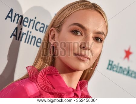 LOS ANGELES - JAN 04:  Jodie Comer arrives for the  BAFTA Los Angeles Tea Party 2020 on January 04, 2020 in Los Angeles, CA                