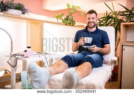 Random Guy Chilling With Coffee