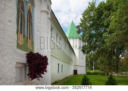 Fortress Walls And Tower Of St. Nicholas Peshnoshsky Monastery