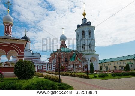 Temples And Bell Tower In The Nikolo-peshnoshsky Monastery.
