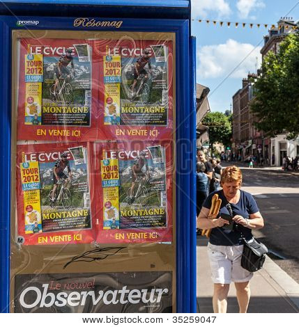 Tavlen under Le Tour De France