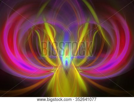 Abstract Symmetrical Fractal
