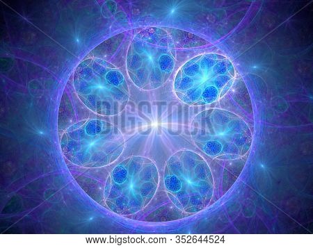 Abstract Symmetrical Fractal