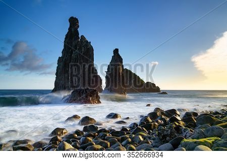 Janela Islets In Porto Moniz In Madeira