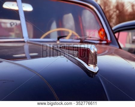Karaganda, Kazakhstan - May 8, 2019: Soviet Vintage Car Zim-12