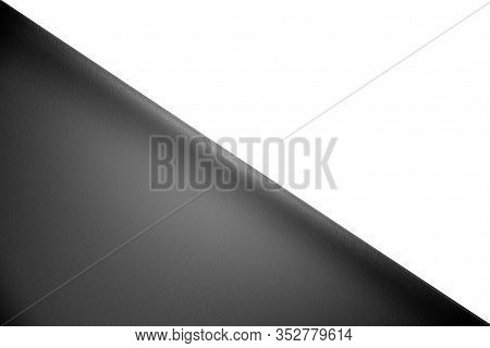 Abstract Blurred Gradient Mesh Background In Bright White And Steel Colors. Smooth Template Backgrou