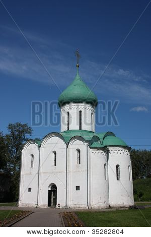 Katedrála svaté Proměnění Páně. Rusko, Yaroslavl region, Pereslavl-Zaleski.