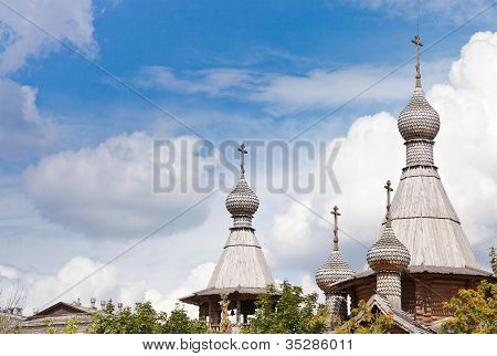 Wooden Church Of Russia
