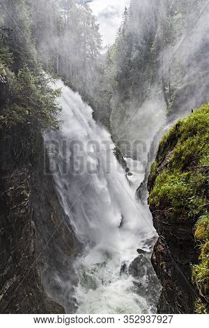 Alpine Waterfall