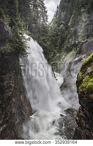 Alpine Waterfall