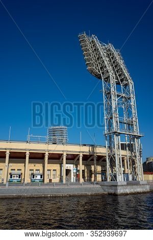 April 29, 2018, St. Petersburg, Russia. Petrovsky Stadium In St. Petersburg.